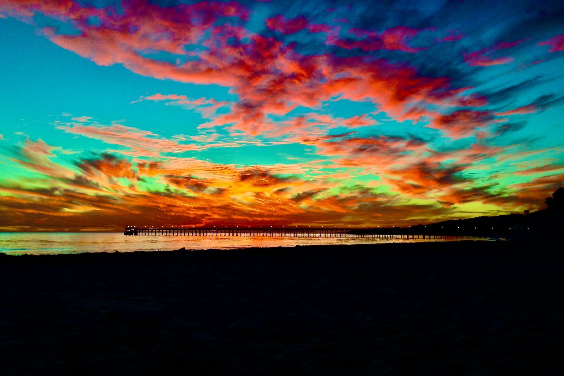 Appleford Pier Haskell's Beach